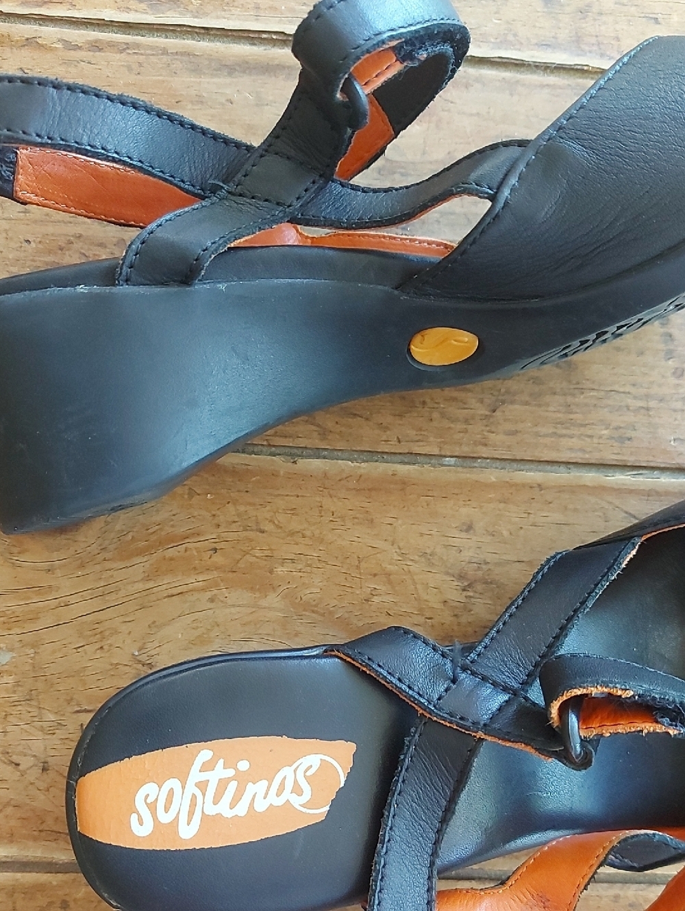 Women’s Black Slingback Flats - Picture 3 of 8